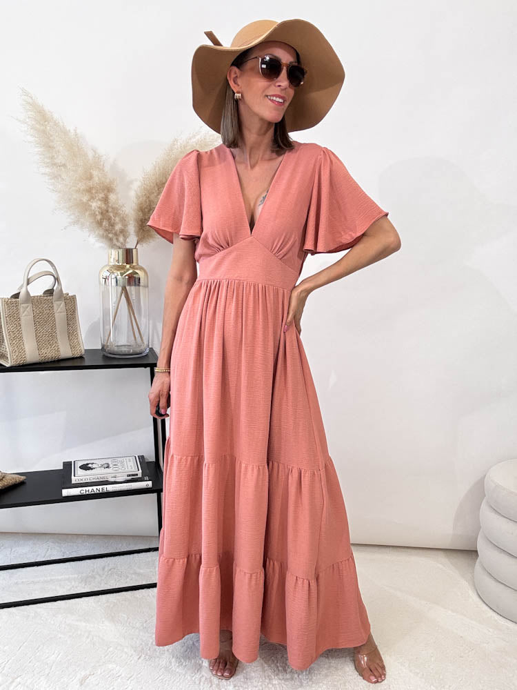 "Summer" Kleid - altrosa