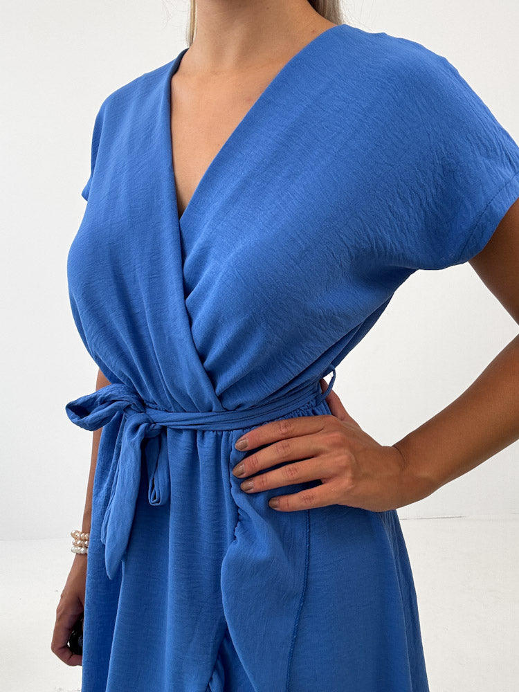 "Sunshine Wild Dress" schickes Kleid - blau