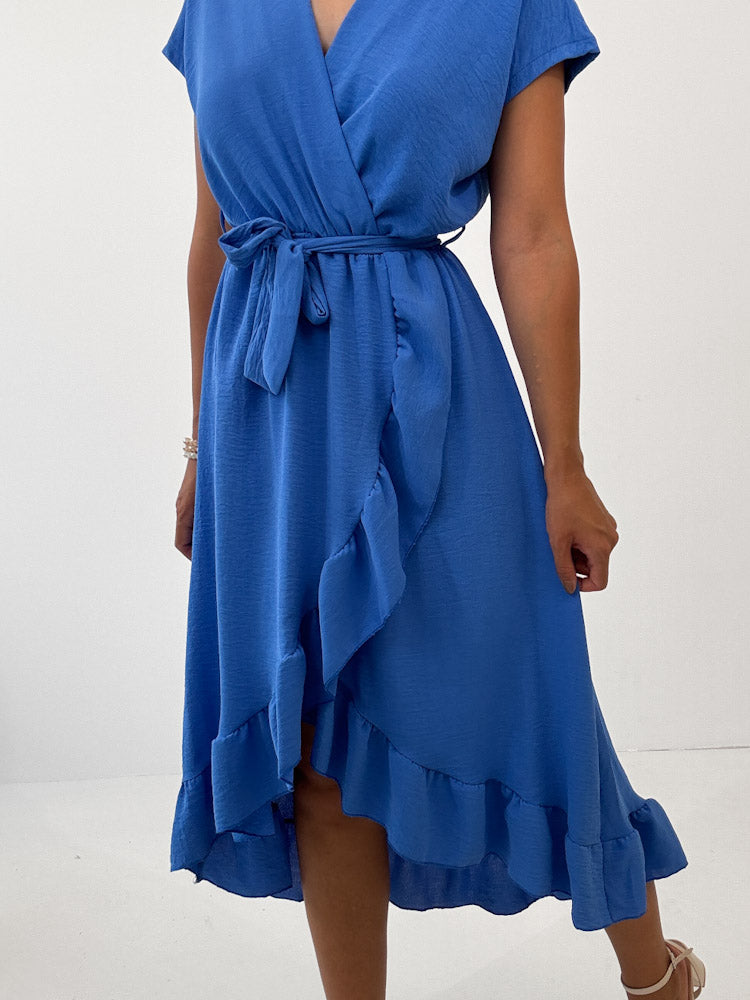 "Sunshine Wild Dress" schickes Kleid - blau