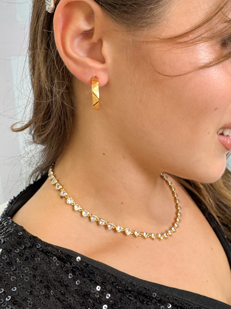 "Timeless Fancy" wunderschöne Ohrringe - gold