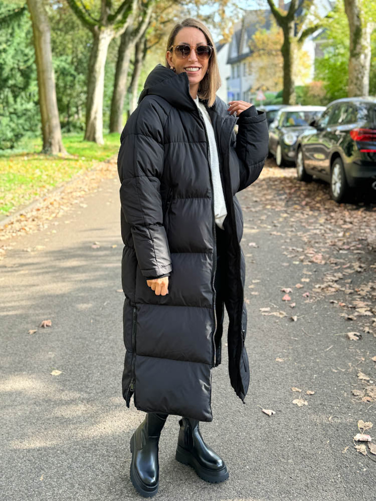 "Freaky" stylische Boots mit Plateausohle - schwarz