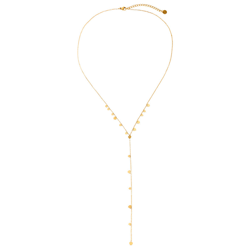 "Love Many Small Hearts " wunderschöne Kette - gold