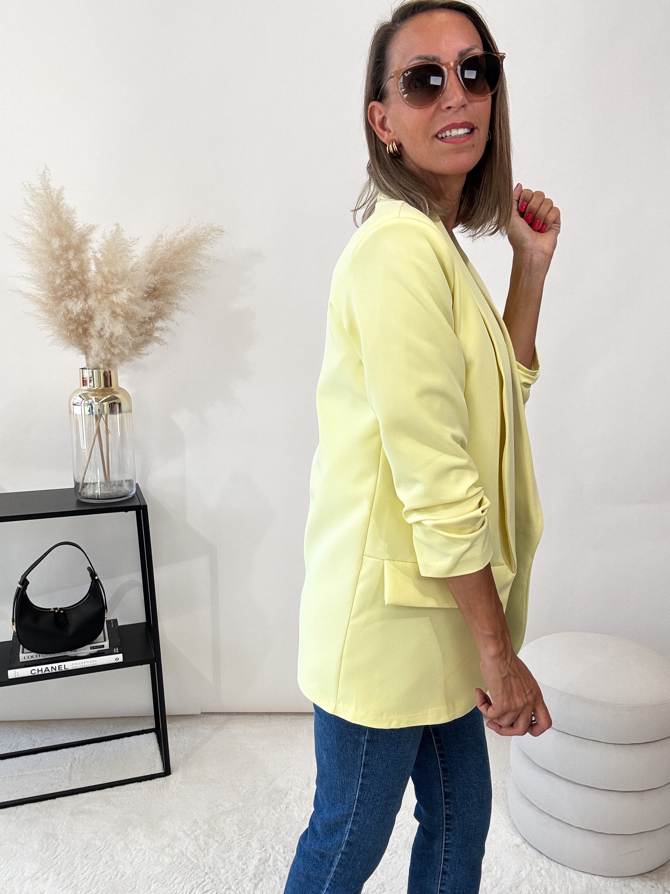Day and Night - Blazer in lemon ice