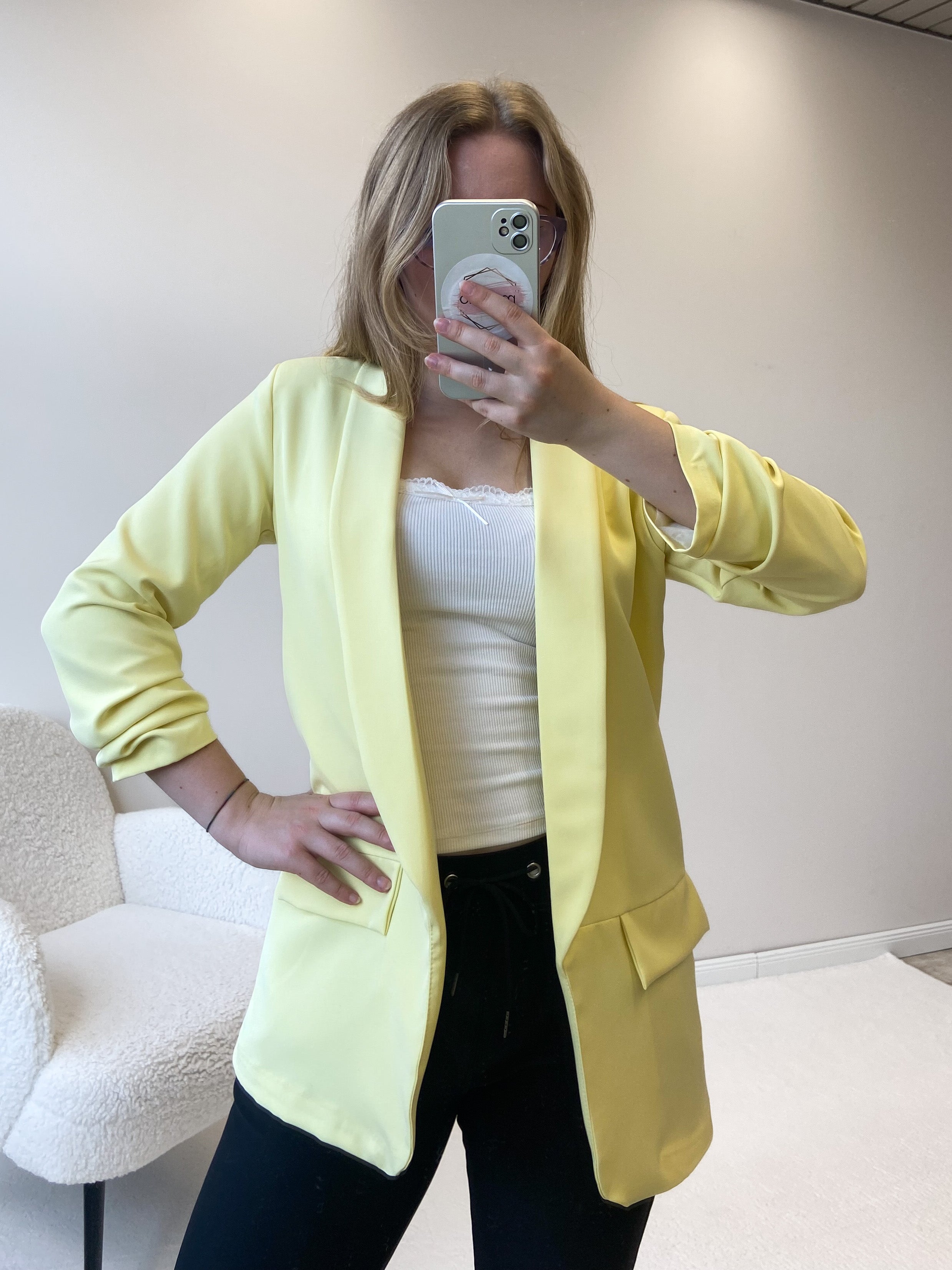 Day and Night - Blazer in lemon ice