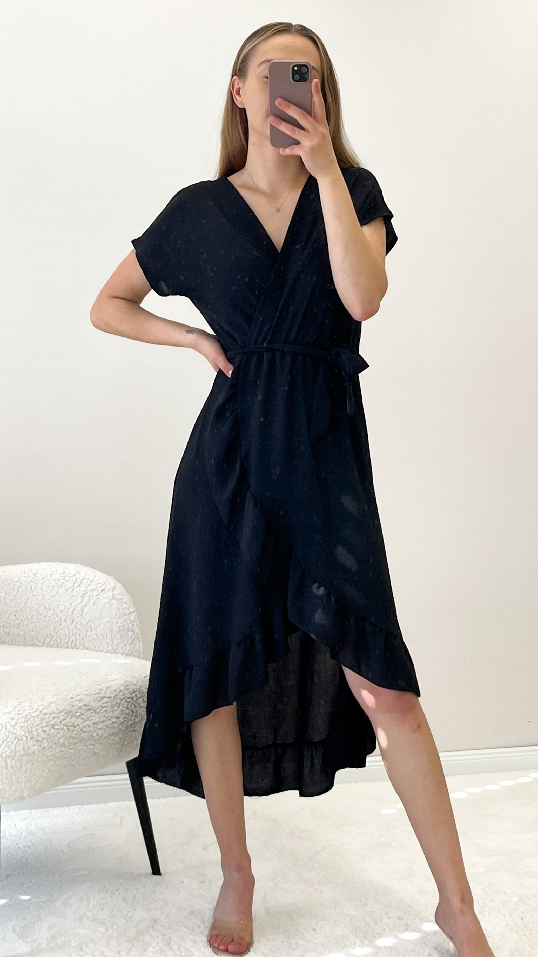,,Sunshine Wild Dress'' Kleid - schwarz