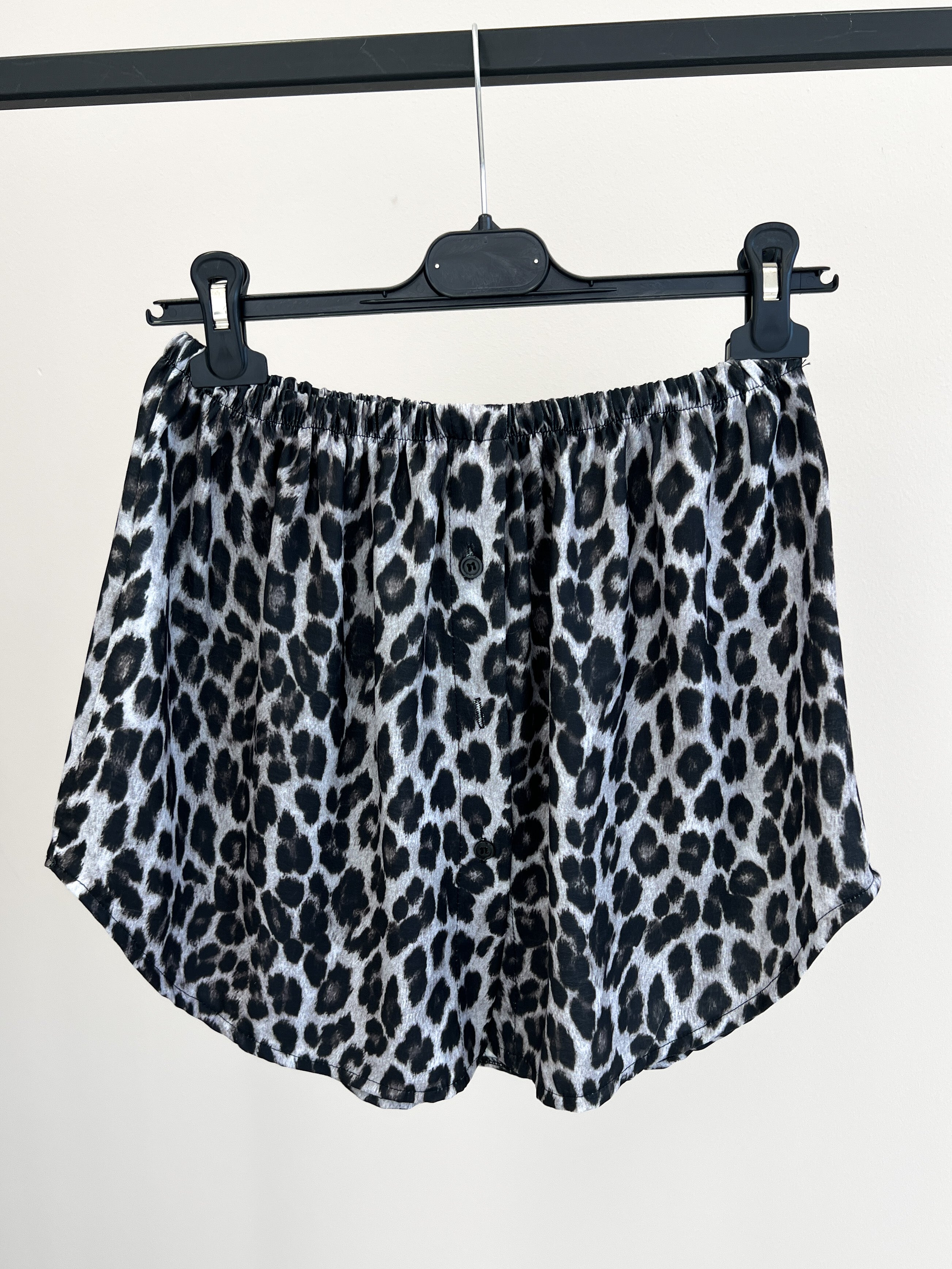 "Skirty Leo" stylischer Blusenrock - grau