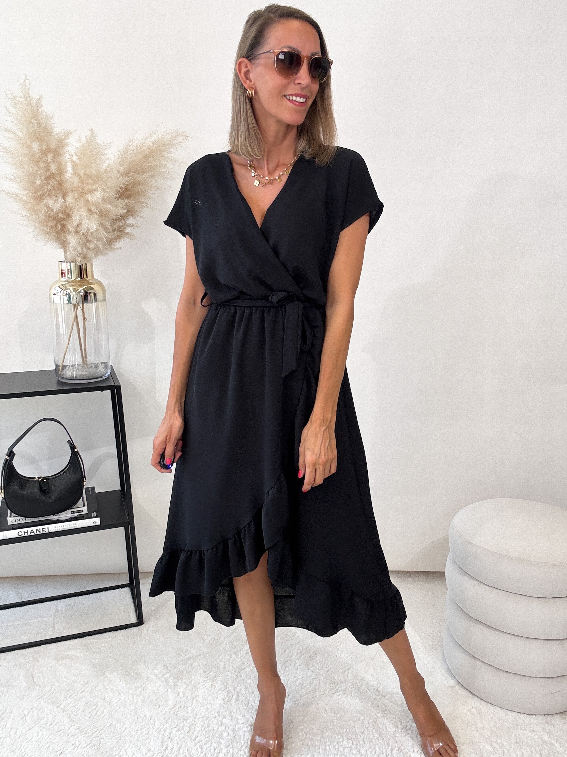 ,,Sunshine Wild Dress'' Kleid - schwarz