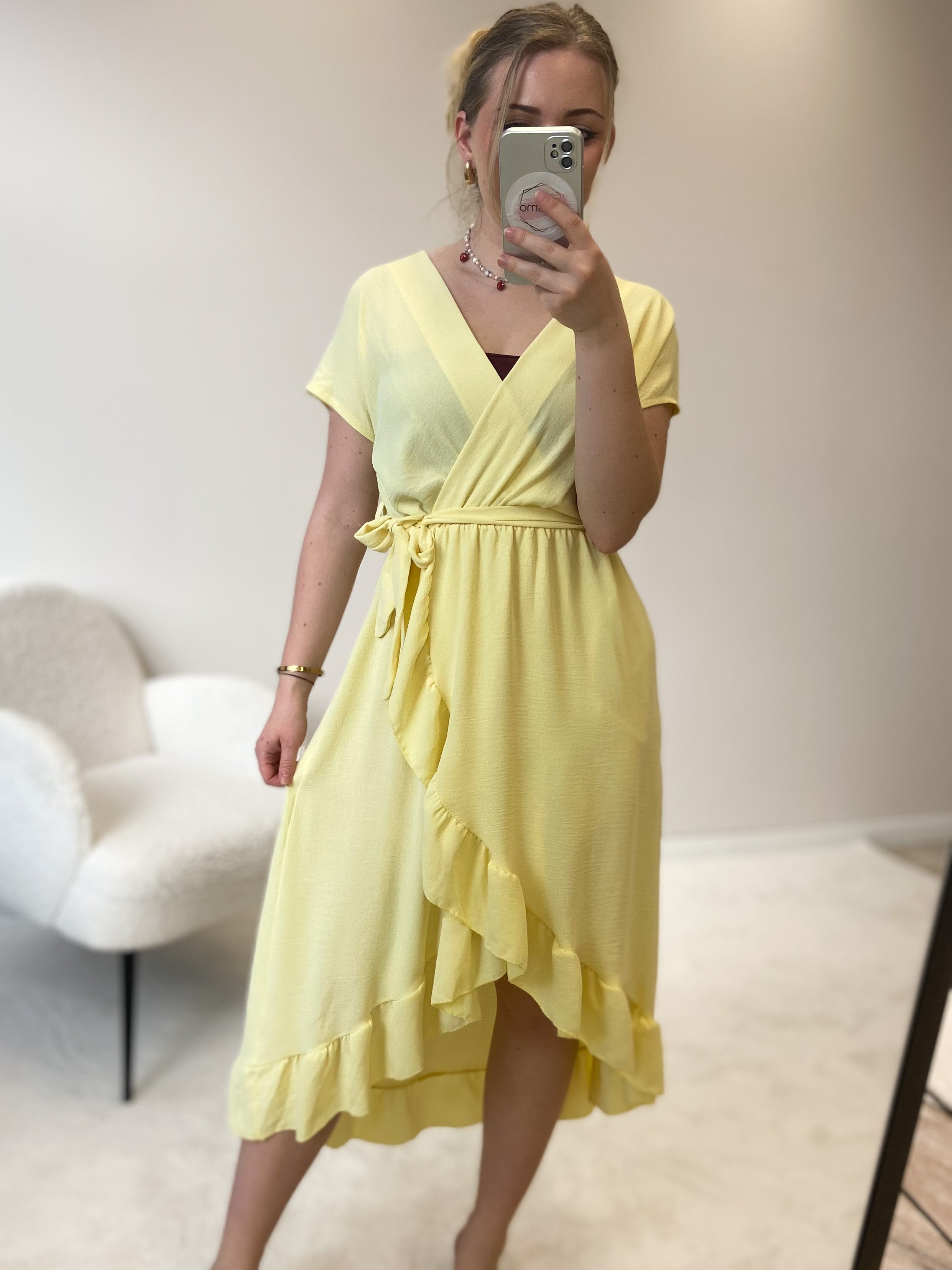 ,,Sunshine Wild Dress'' Kleid - lemon ice