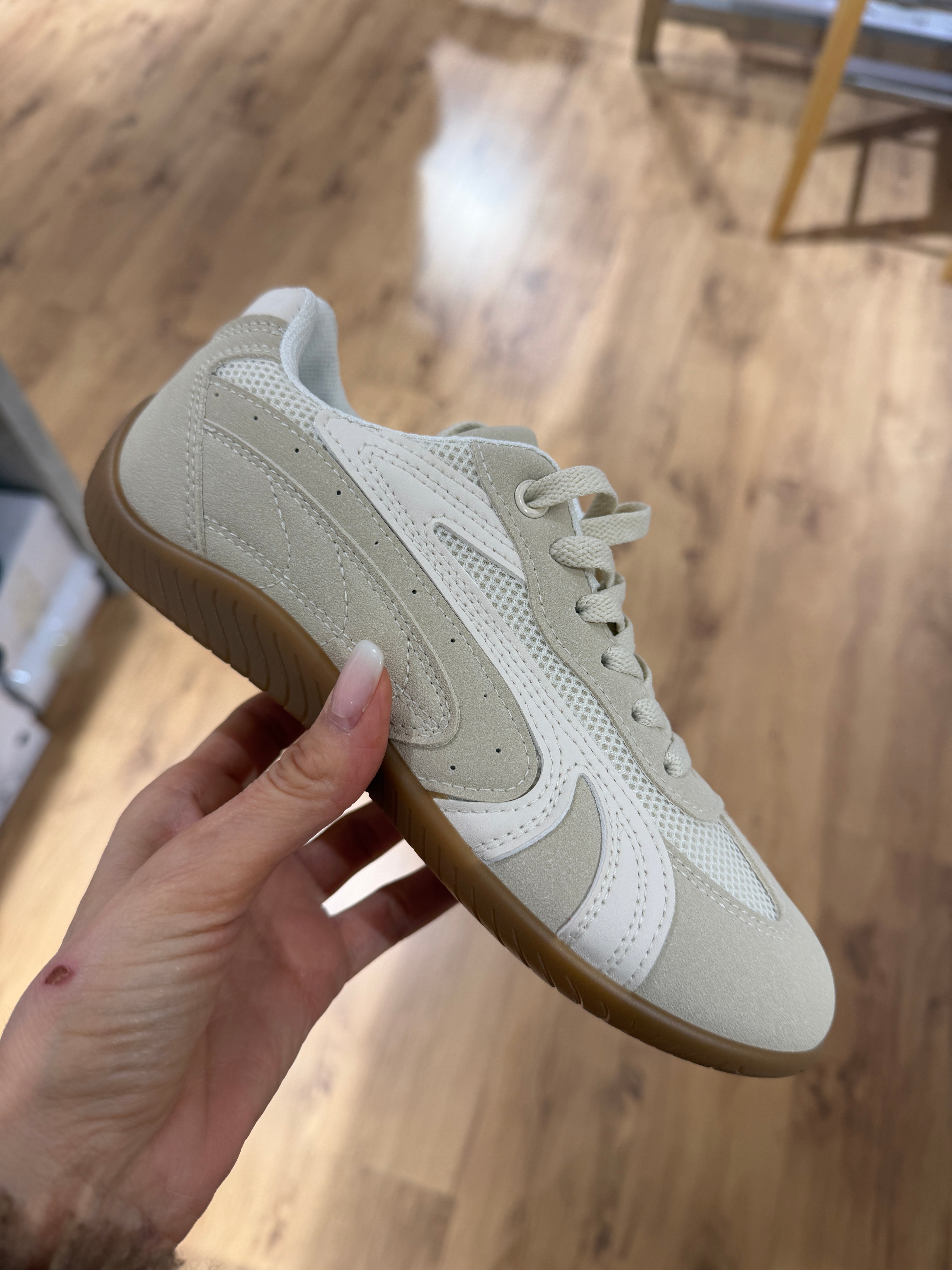 "Dune Runner" cooler Sneaker - beige