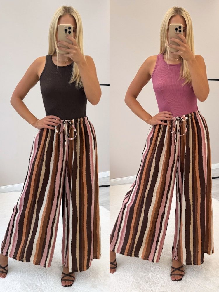 SUNSET STRIPES LOOK