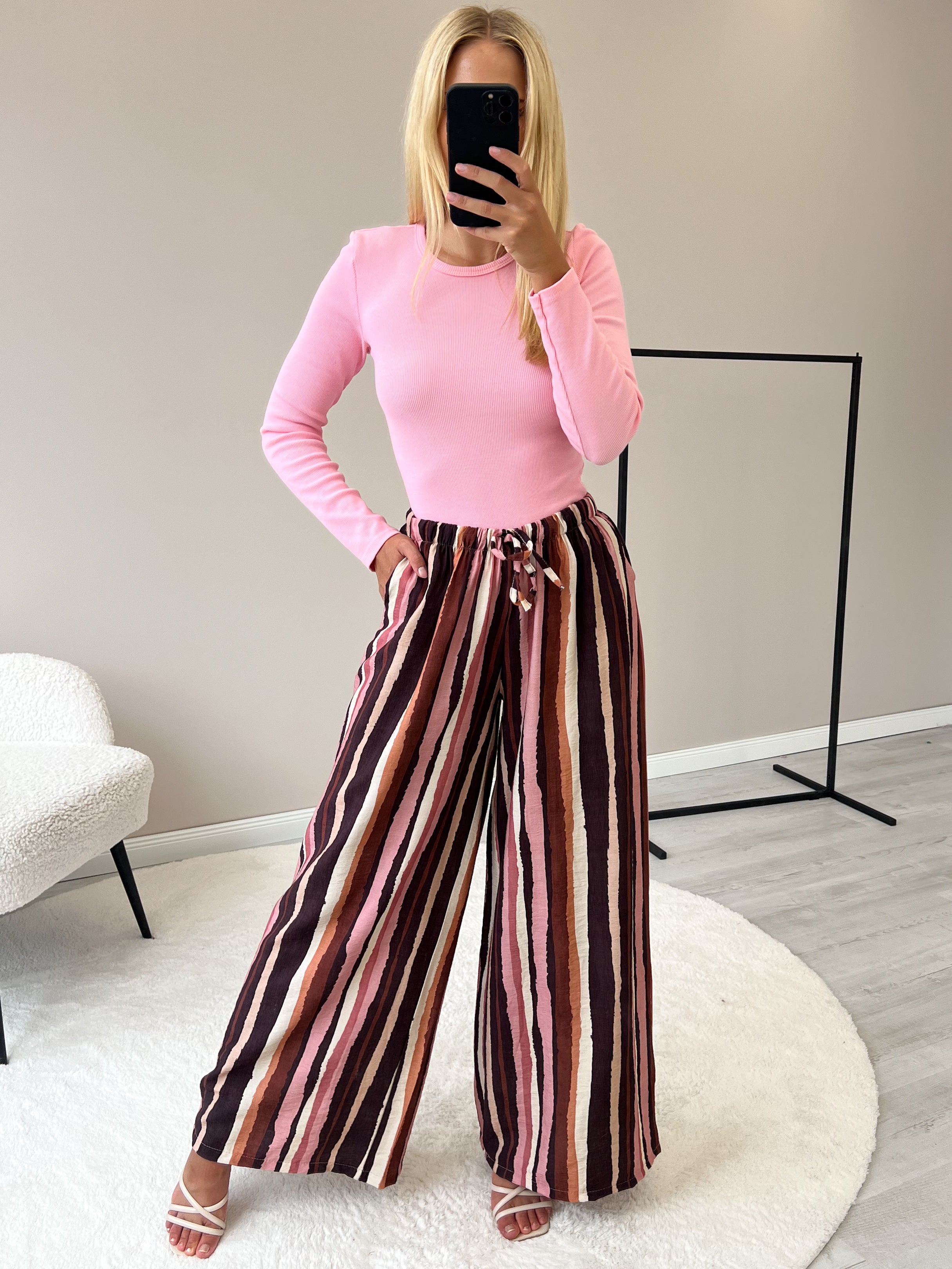"Trapani" schönes Longshirt aus Baumwolle - candy rosa