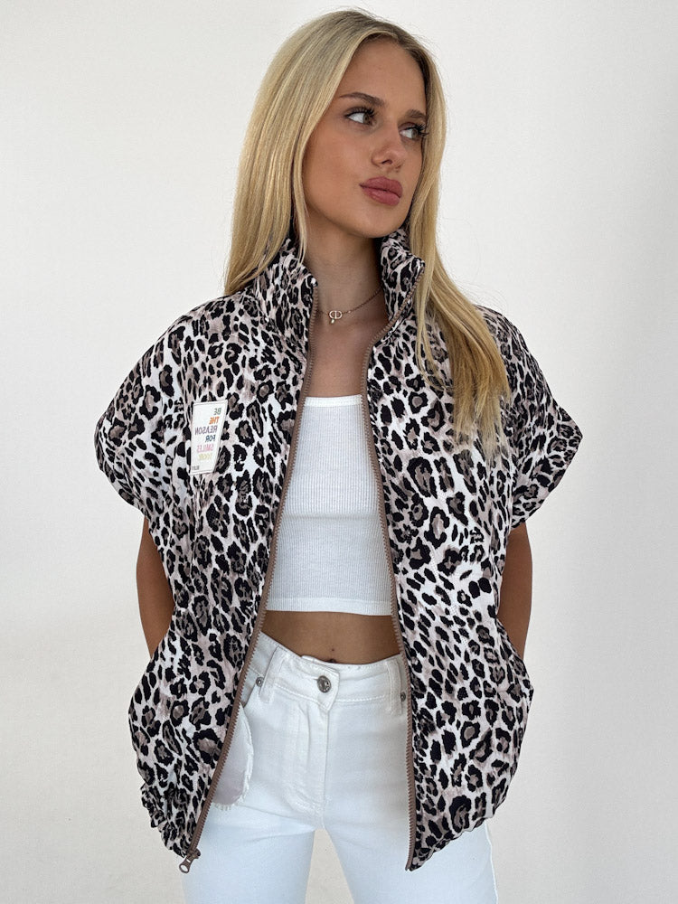 "Nerina Leo" stylische Steppeste - beige
