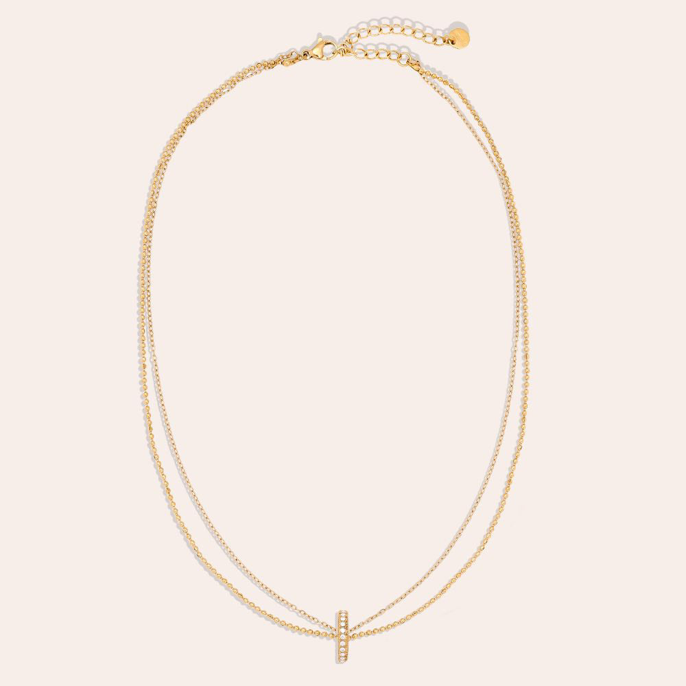 "Mini Diamond" wunderschöne Kette - gold