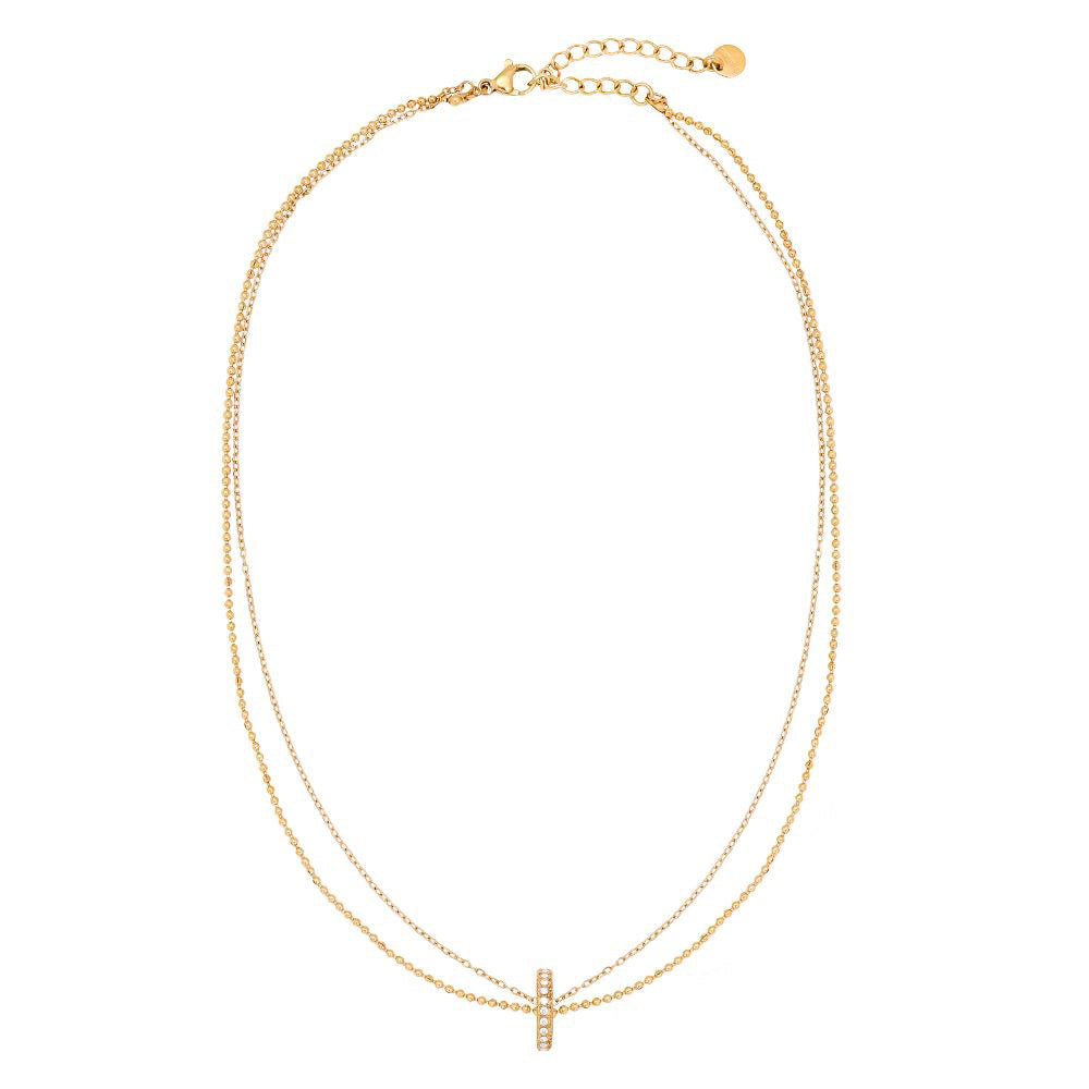 "Mini Diamond" wunderschöne Kette - gold