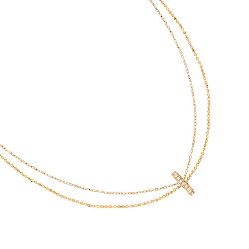 "Mini Diamond" wunderschöne Kette - gold