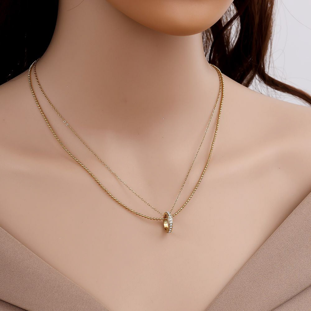 "Mini Diamond" wunderschöne Kette - gold