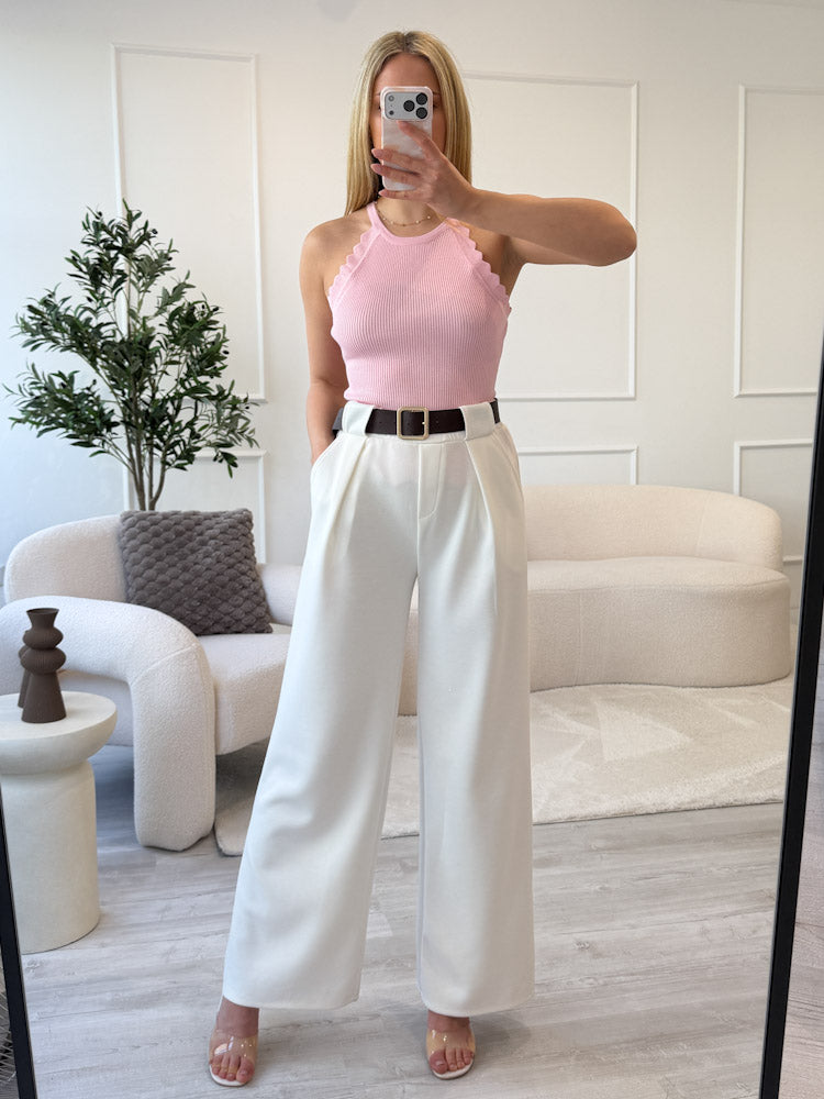 "Nice" schönes Top aus Viscose  - hellrosa