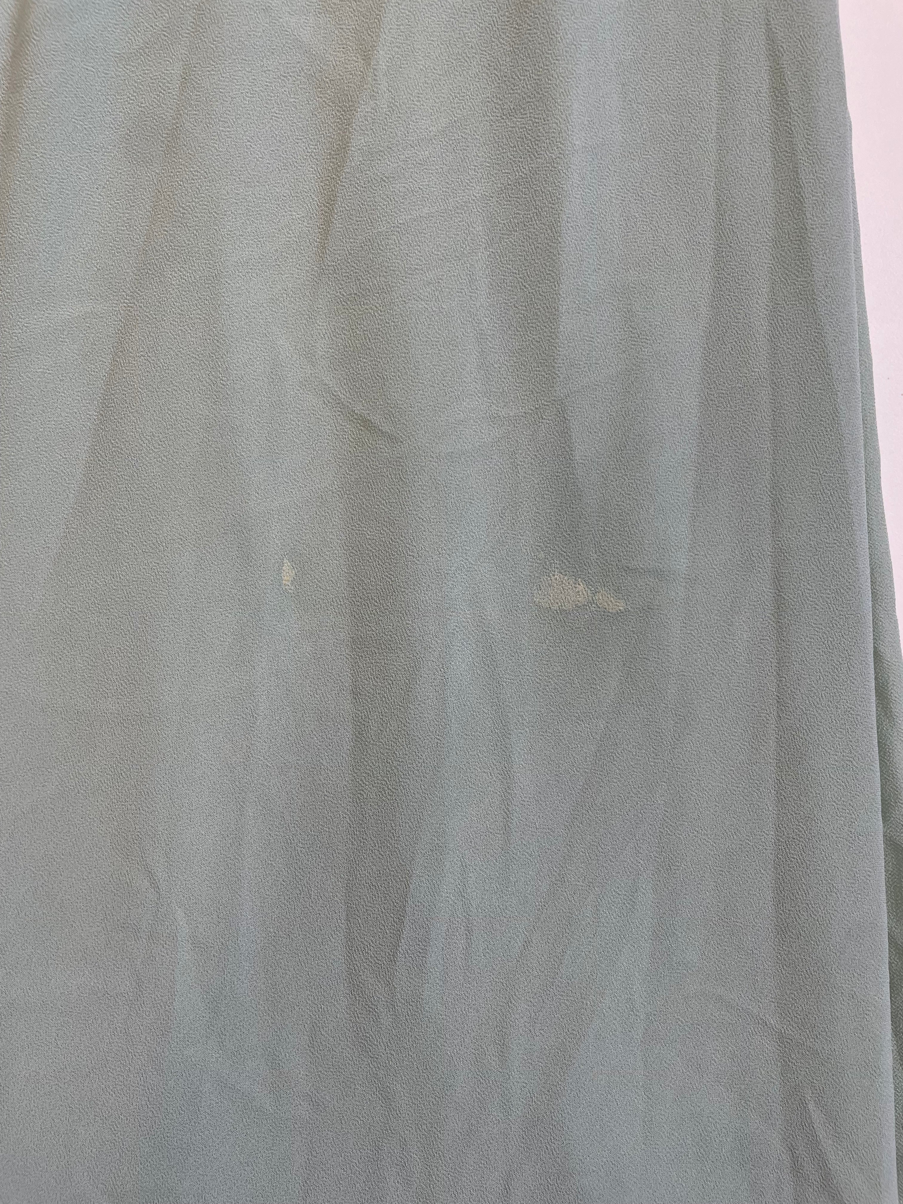 B-WARE: Langes elegantes Hosenkleid 1 - mint (Größe XL)