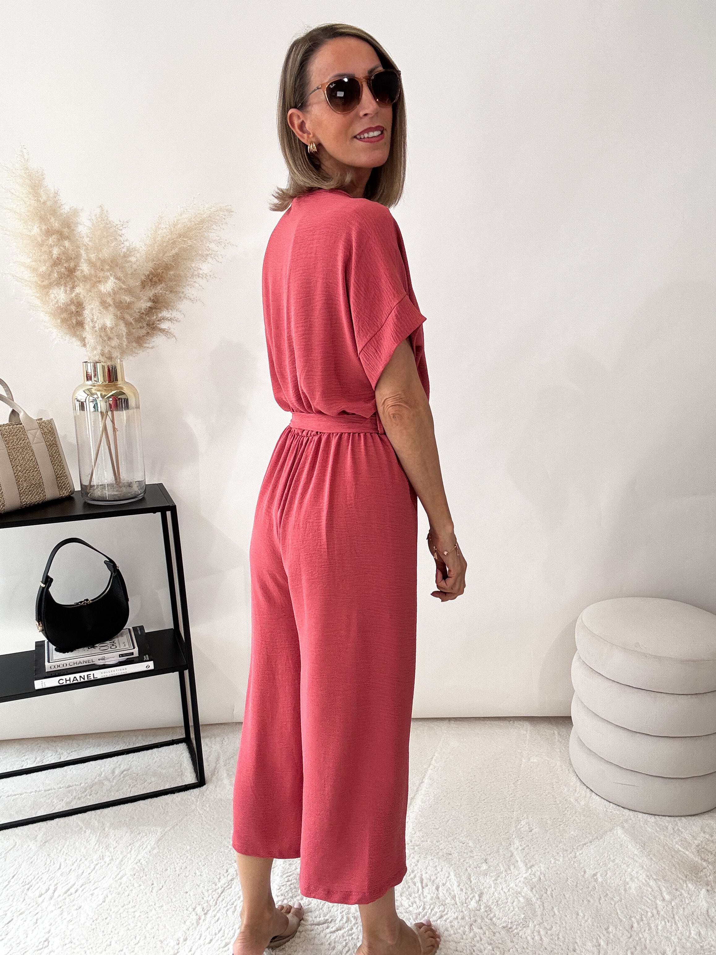 "Sunshine" Jumpsuit - indian rose