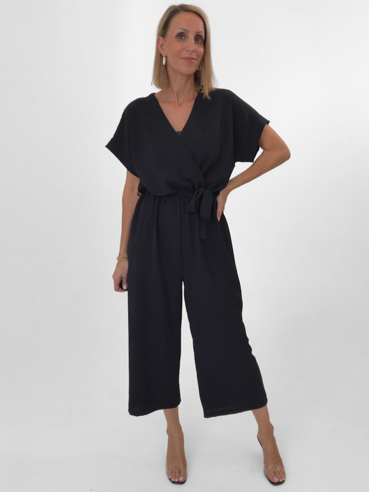 "Sunshine" Jumpsuit - schwarz