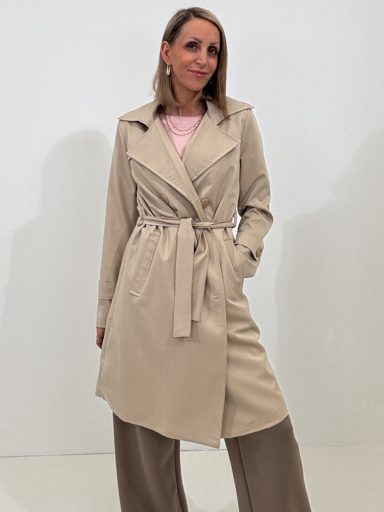 "London" Trenchcoat - beige