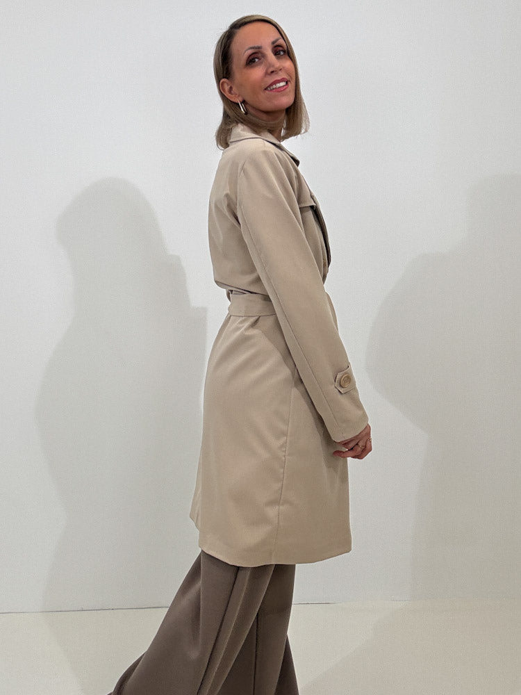 "London" Trenchcoat - beige