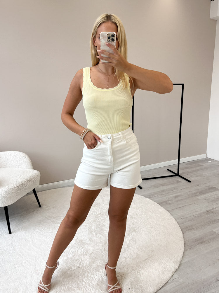 "Bali" weiches Top aus Viscose - lemon ice