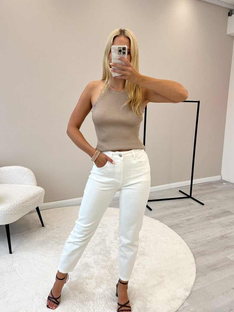 "Nice" schönes Top aus Viscose - mocca
