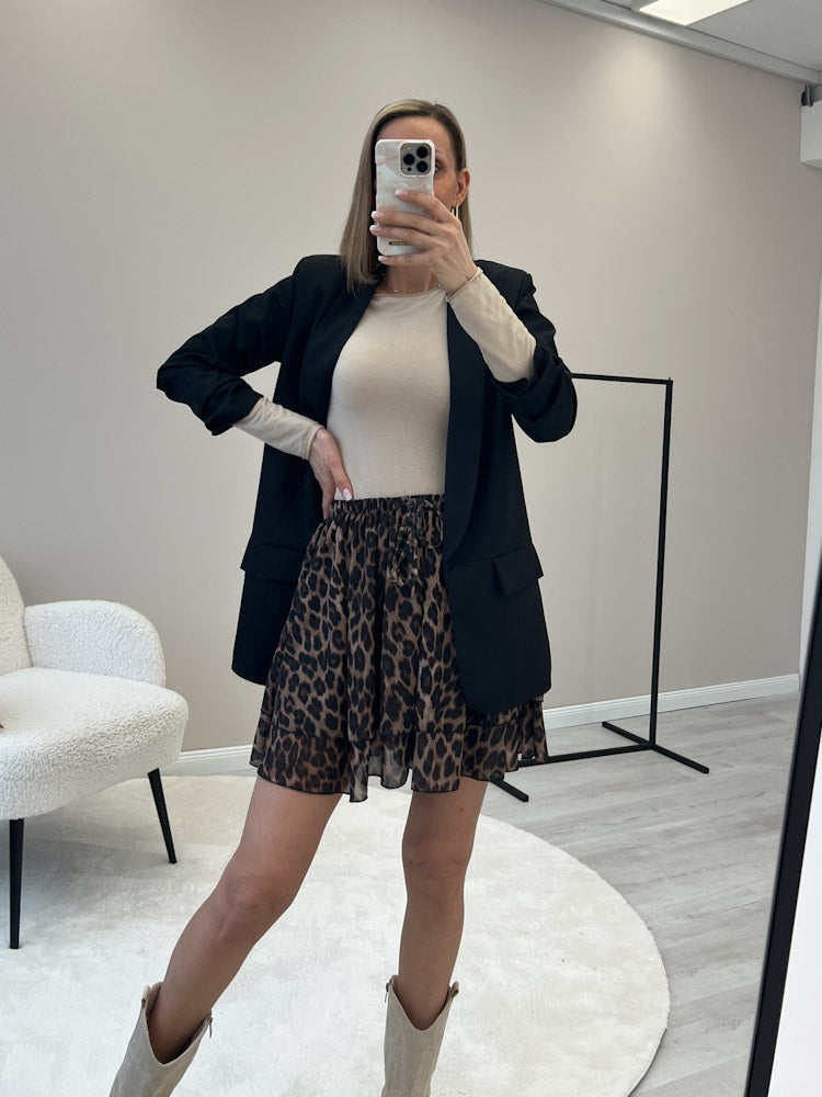 "Bella Skort Leo" weicher Hosenrock - braun