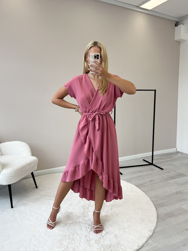 "Sunshine Wild Dress" schickes Kleid - beere