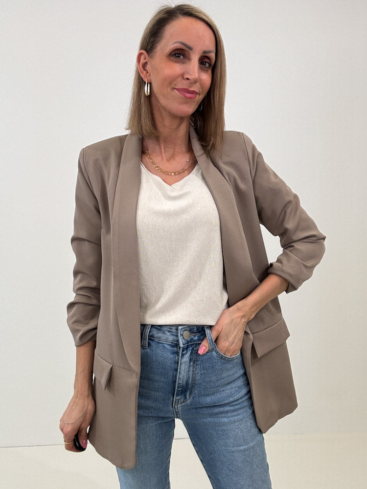 Day and Night - Blazer in mocca