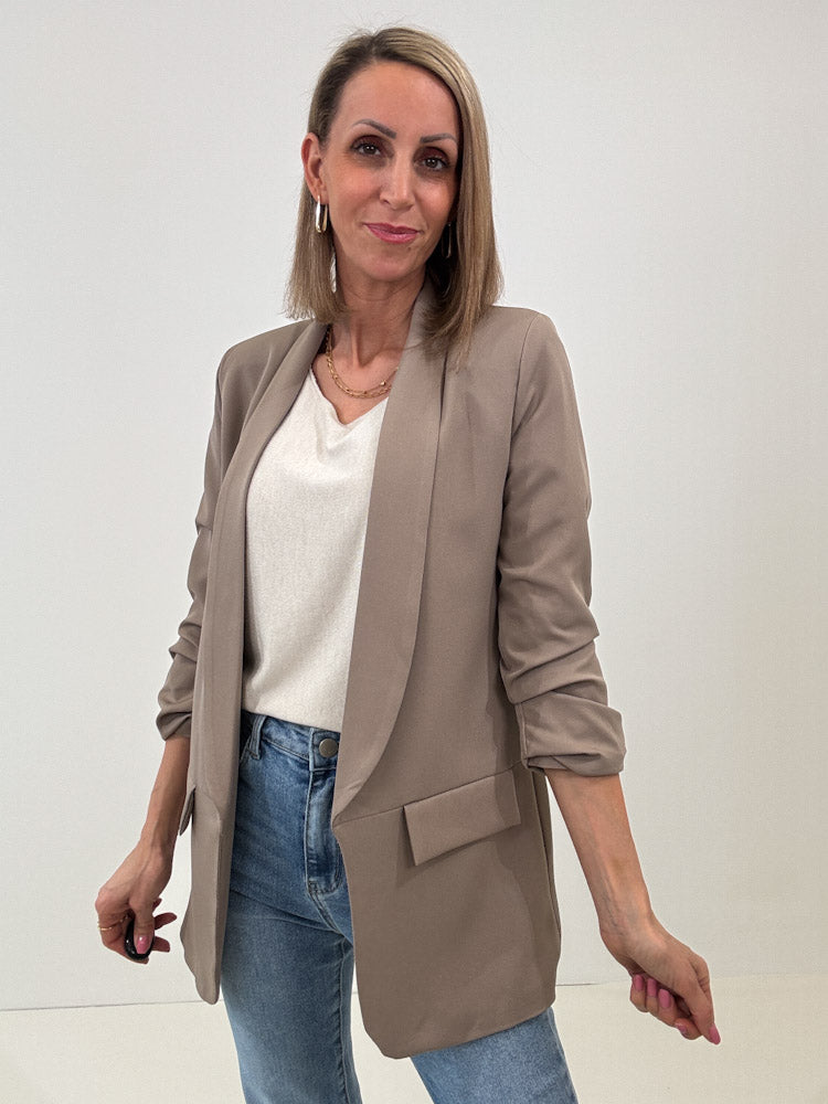 Day and Night - Blazer in mocca