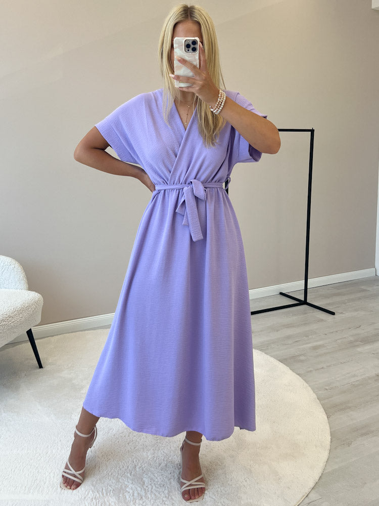 "Sunshine" langes Kleid - flieder
