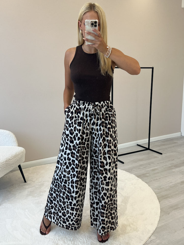"Milano Leo" weiche Hose aus Viscose - weiß