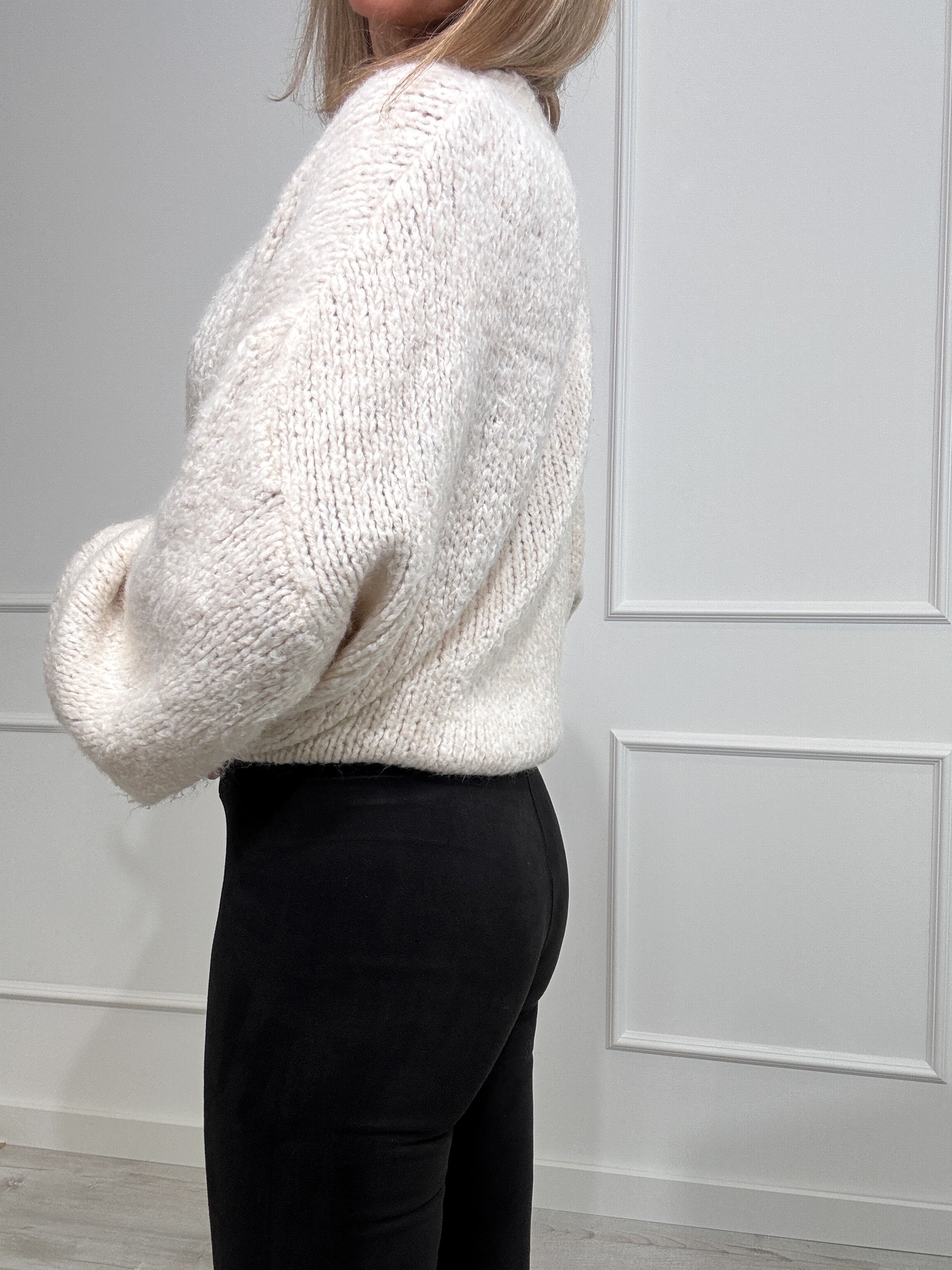 "Reggio Suede" Wildleder-Leggings - schwarz