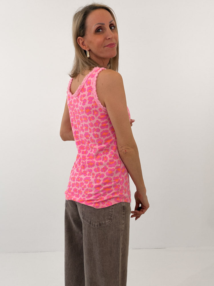 "Leo Fever" schönes Top aus Baumwolle - rosa