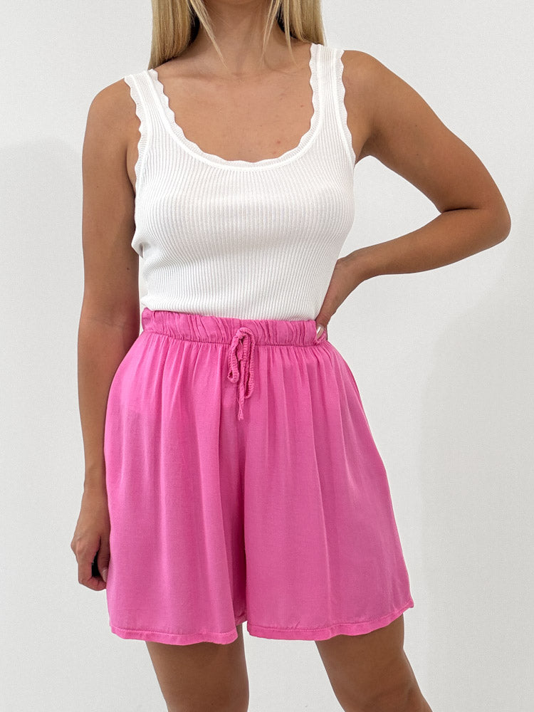 "Bali" weiches Top aus Viscose - weiß