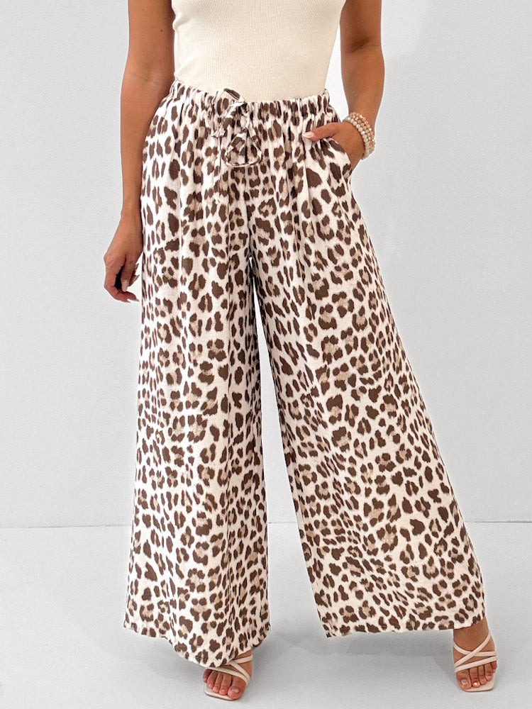 "Milano Leo" weiche Hose aus Viscose - beige