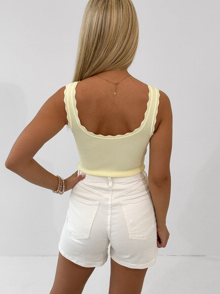 "Bali" weiches Top aus Viscose - lemon ice