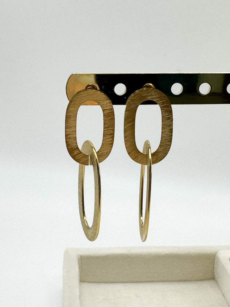 "Timeless Shine" wunderschöne Ohrringe - gold