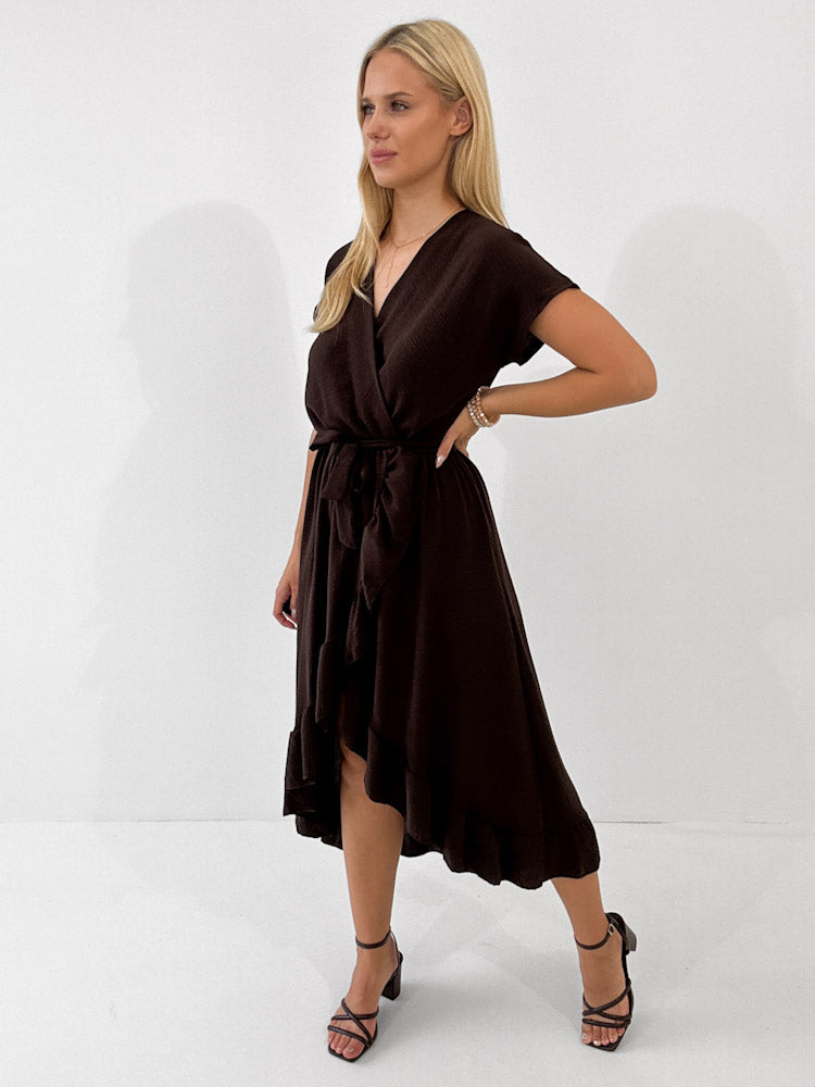 "Sunshine Wild Dress" schickes Kleid - choco braun