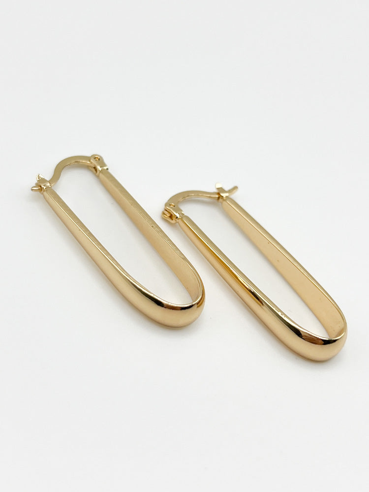 "Timeless Arc" schöne Ohrringe - gold