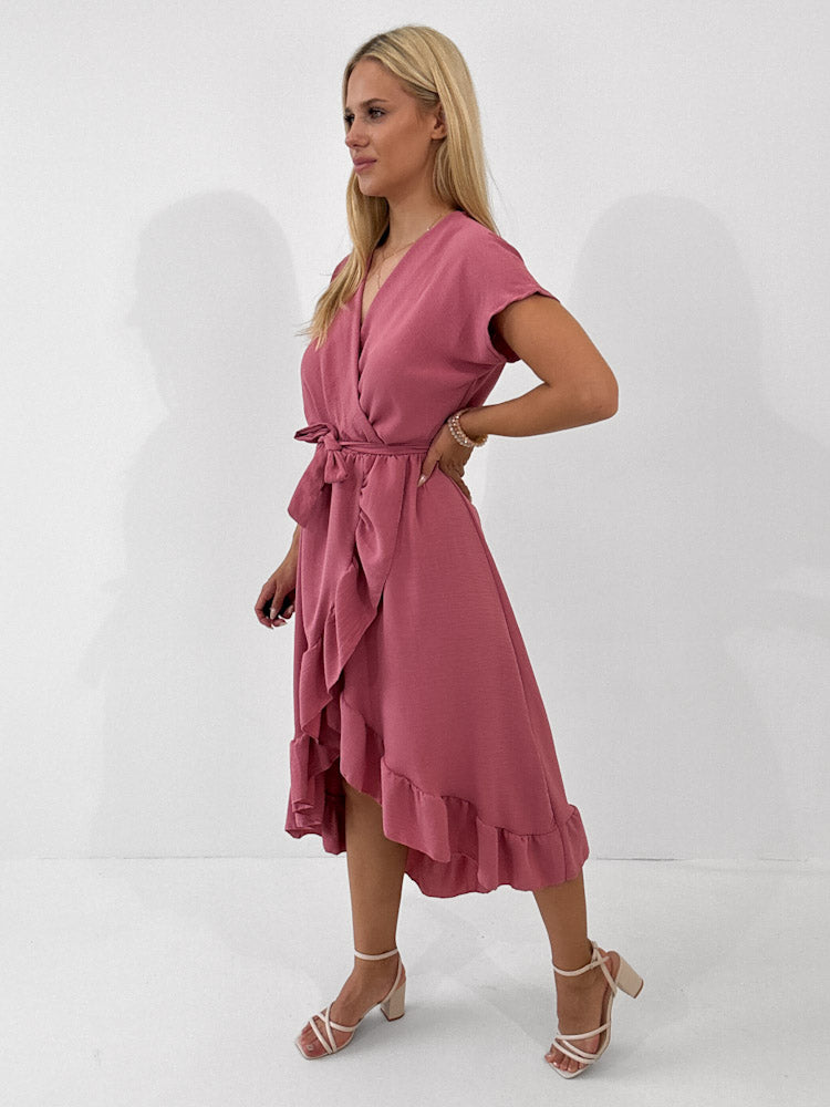 "Sunshine Wild Dress" schickes Kleid - beere
