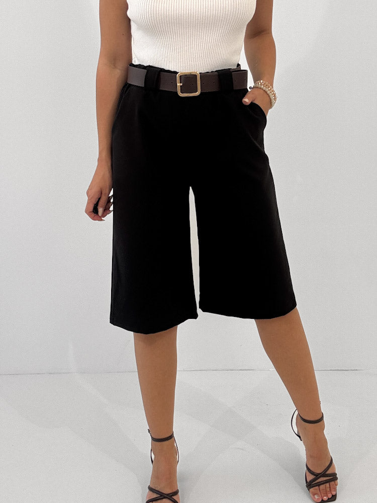 "Coastline" tolle Bermuda Short aus Viscose - braun