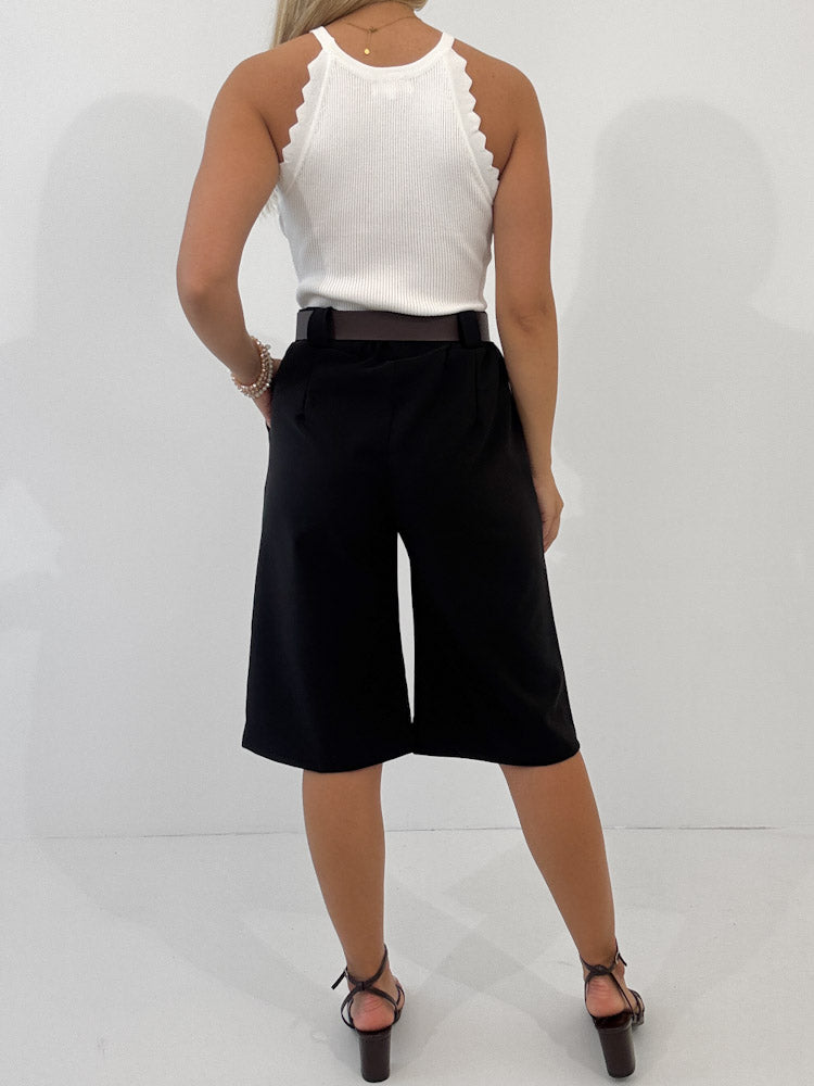 "Coastline" tolle Bermuda Short aus Viscose - braun