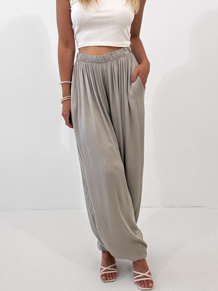 "Parga" weiche Pumphose aus Viscose - new mocca