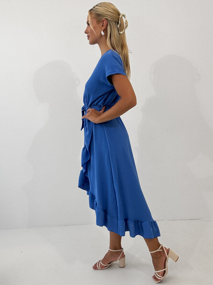 "Sunshine Wild Dress" schickes Kleid - blau