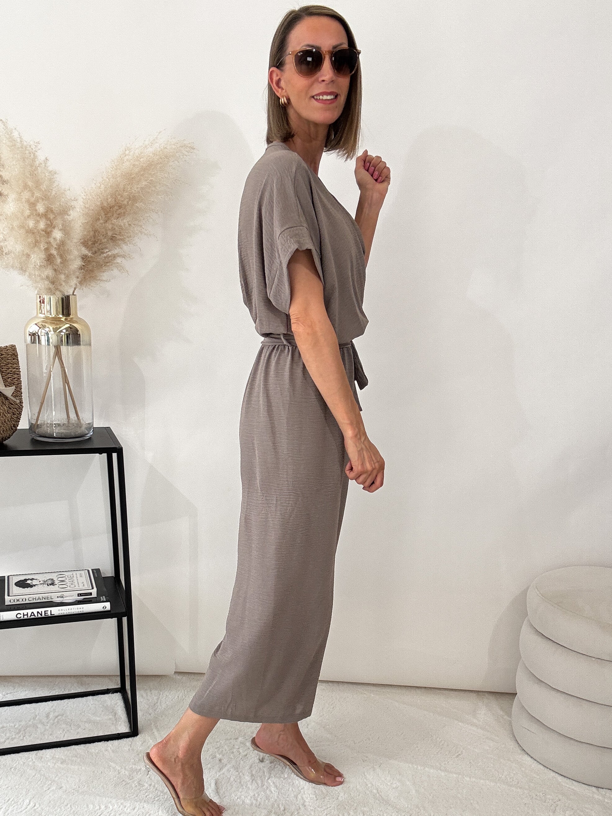 "Sunshine" Jumpsuit - mocca