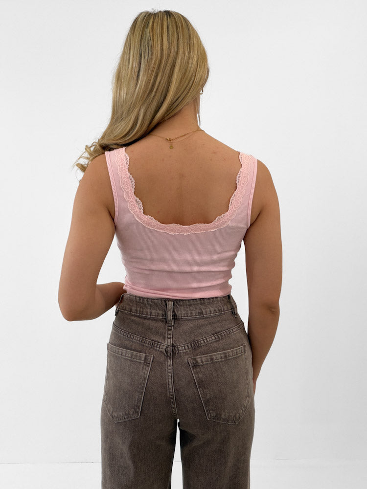 "Little Bow" süßes Top - rosa