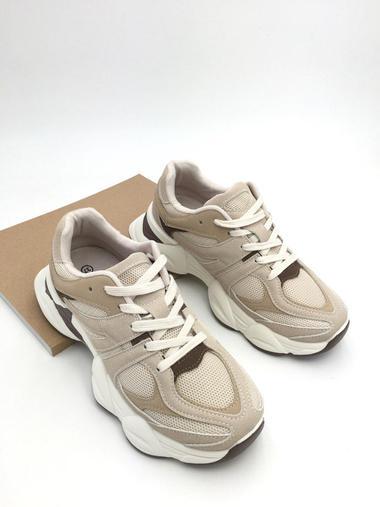 "Motion" stylischer Sneaker - beige